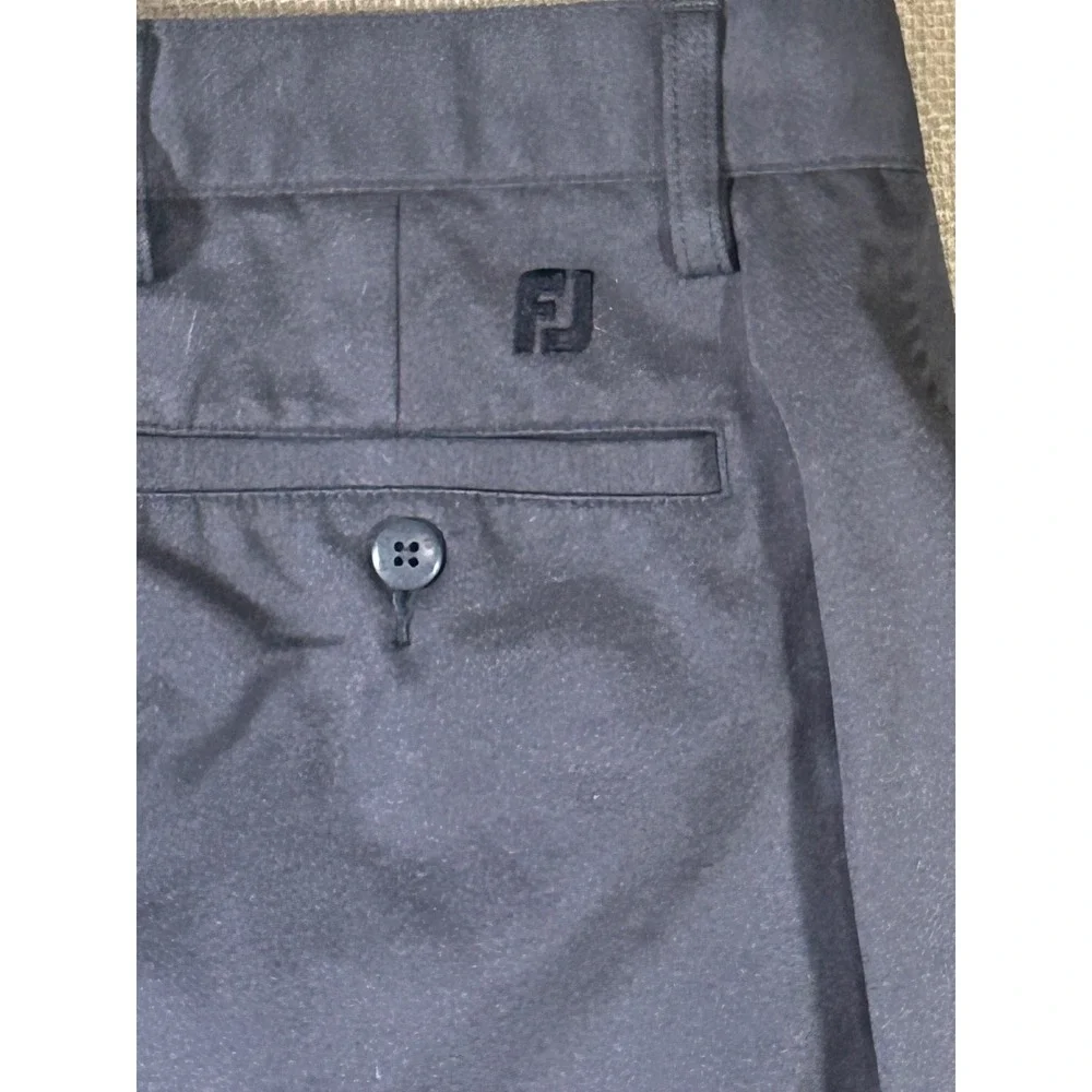 FootJoy Mens Performance Golf Pants Charcoal Grey 35x32 FJ Stretch Trousers